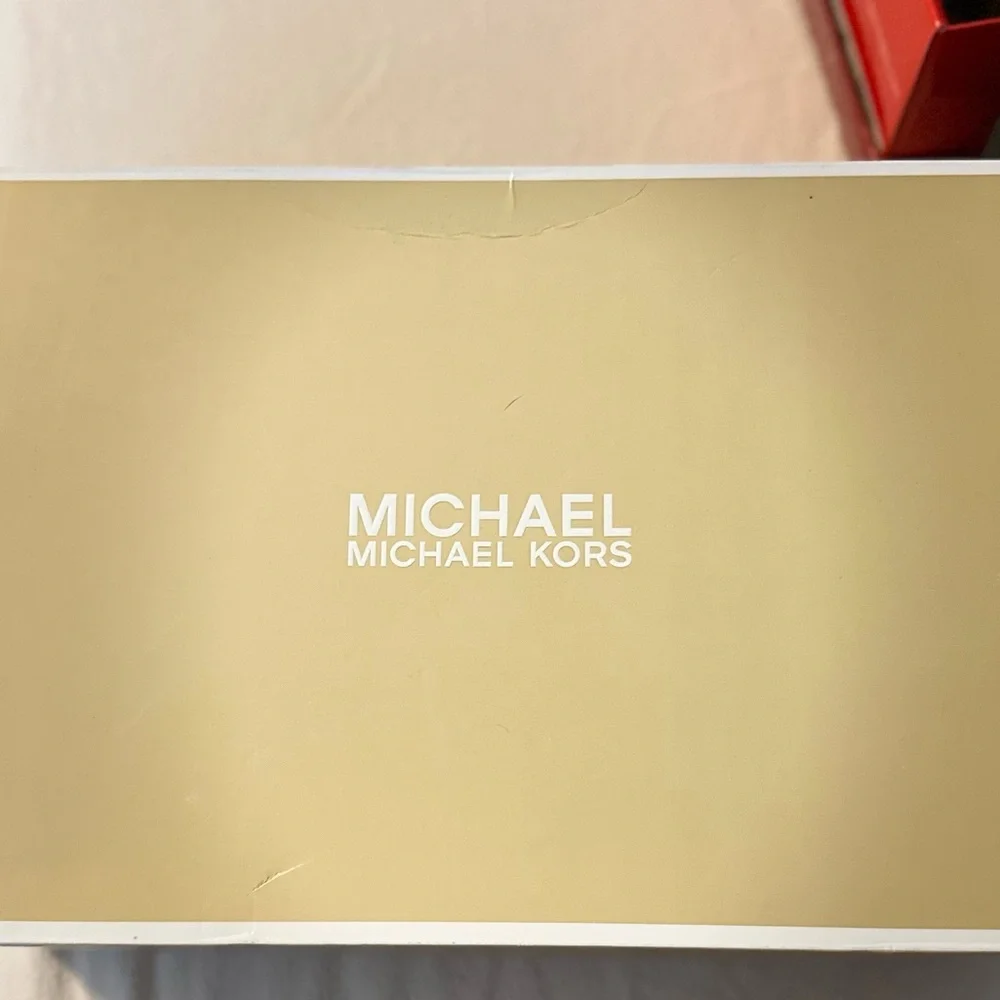 Muchael Kors Gold Wedges 8.5